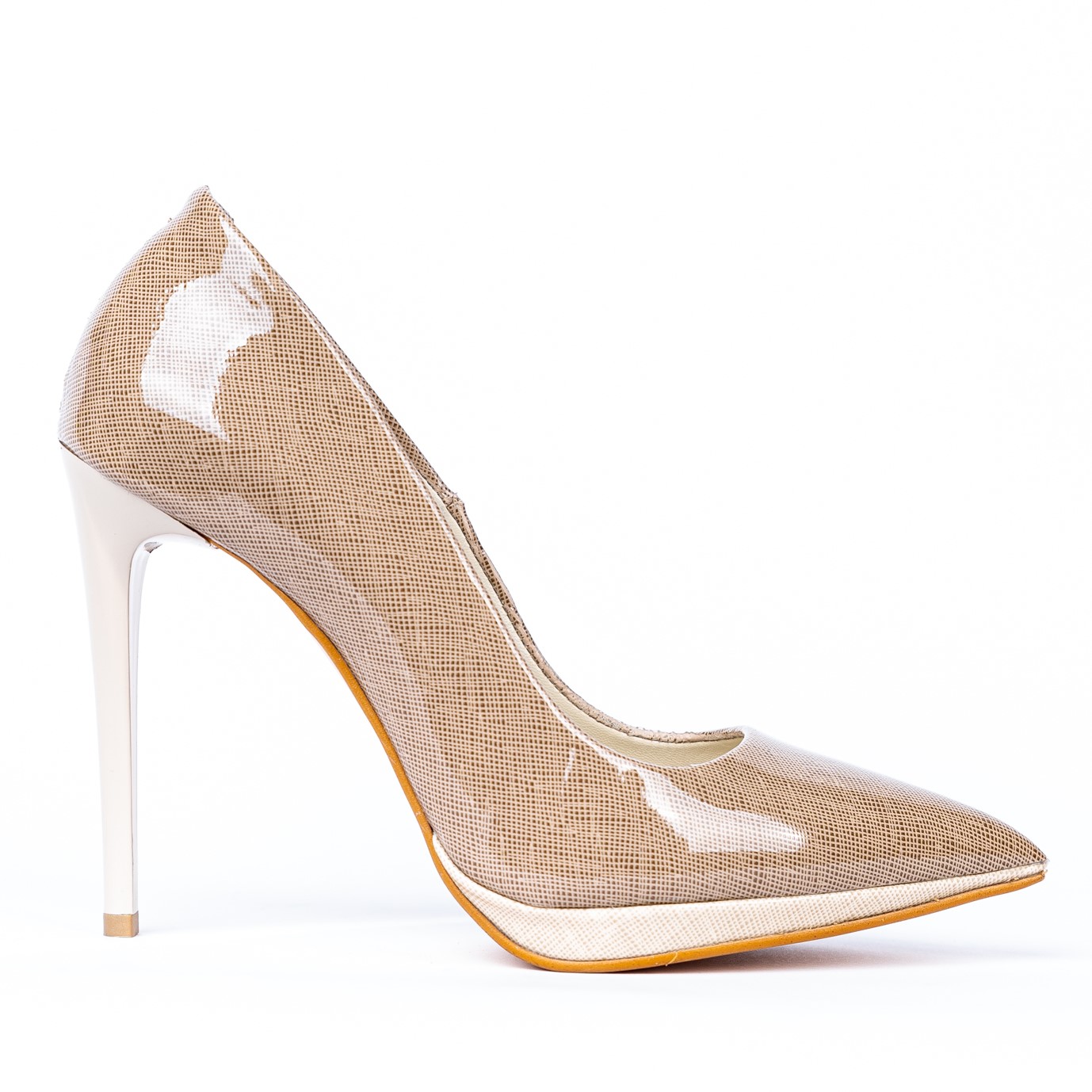 ДАМСКИ ОБУВКИ НА ТОК MARIA BEIGE LINE