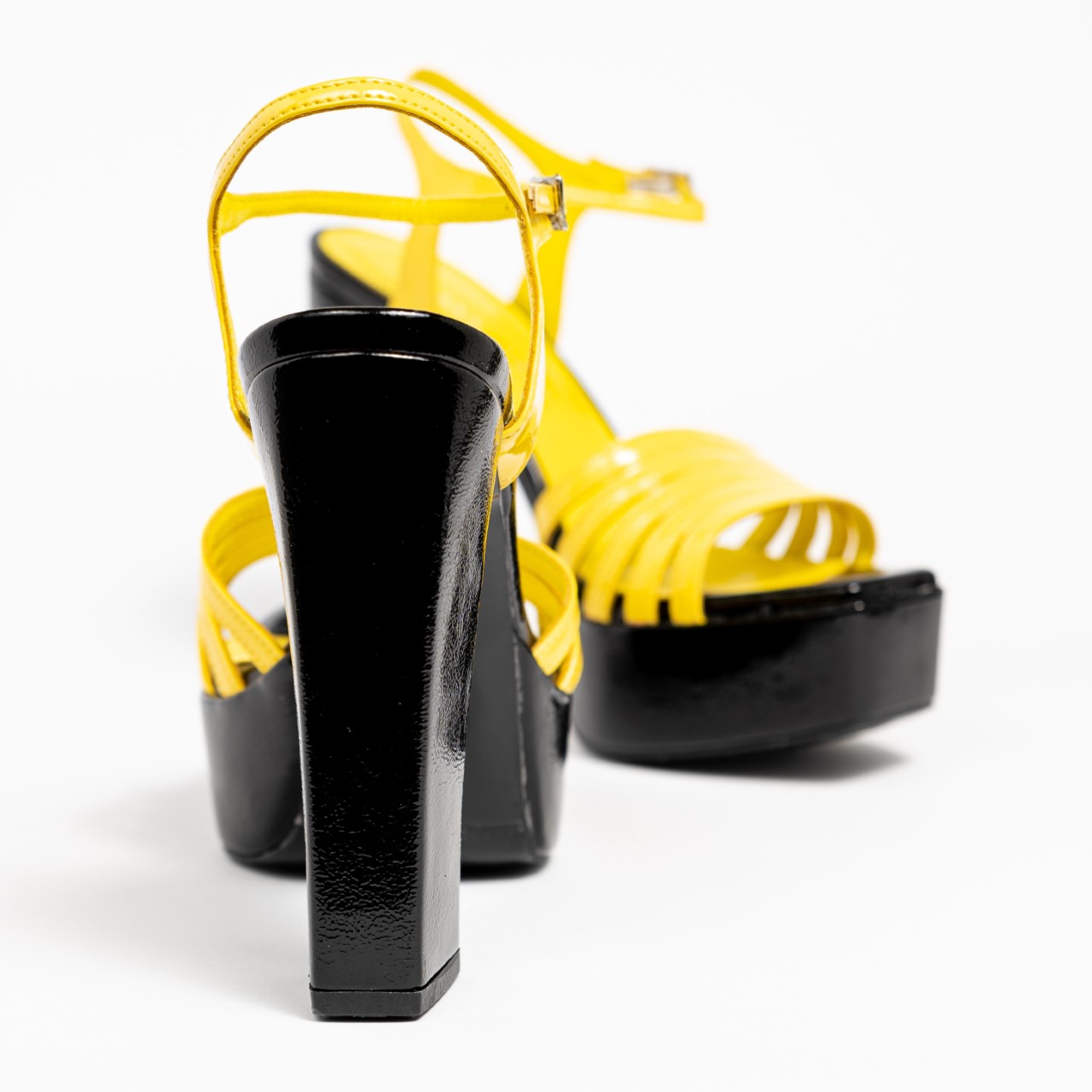 Сандали модел 20242 BLACK&YELLOW