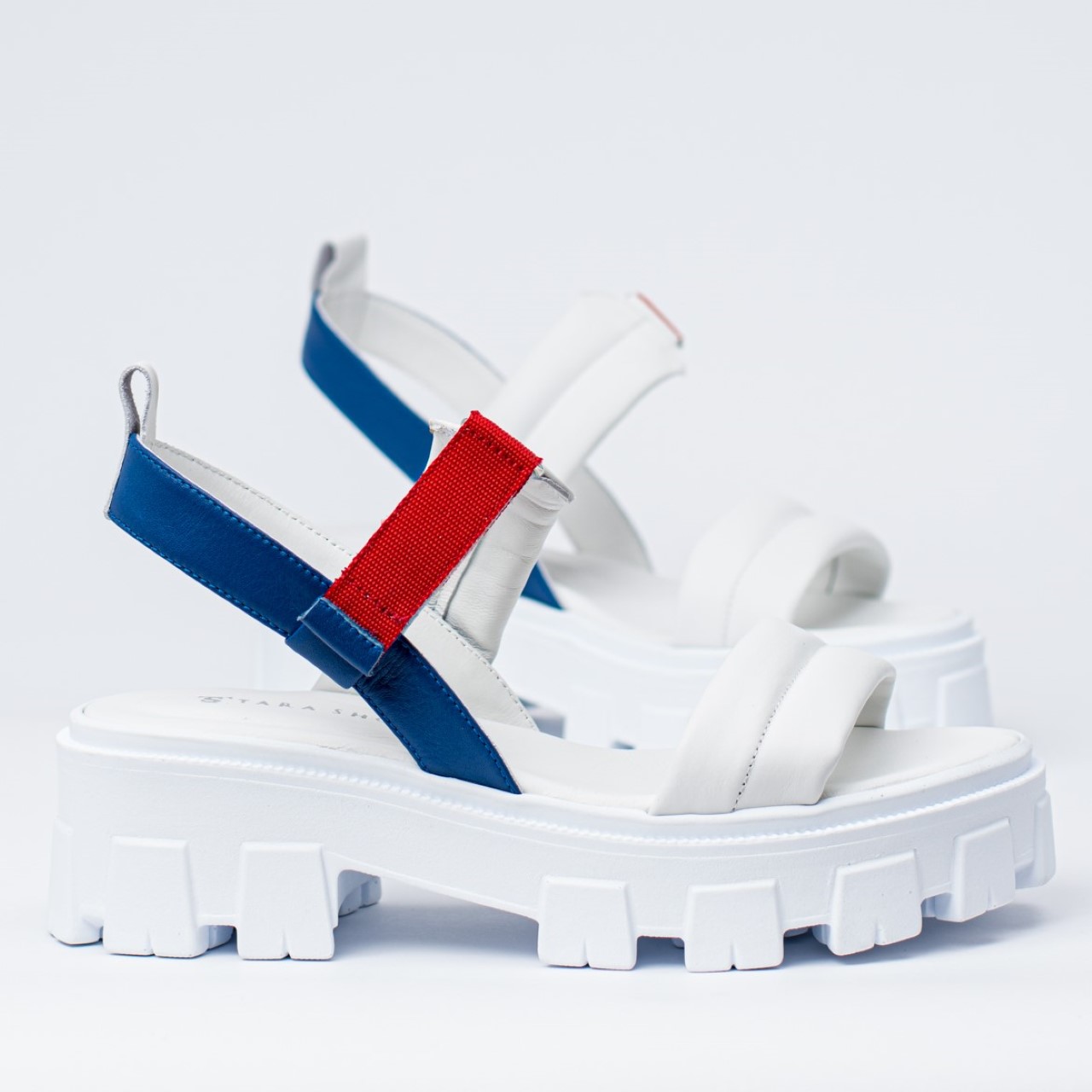 Сандали модел 21242 WHITE&BLUE