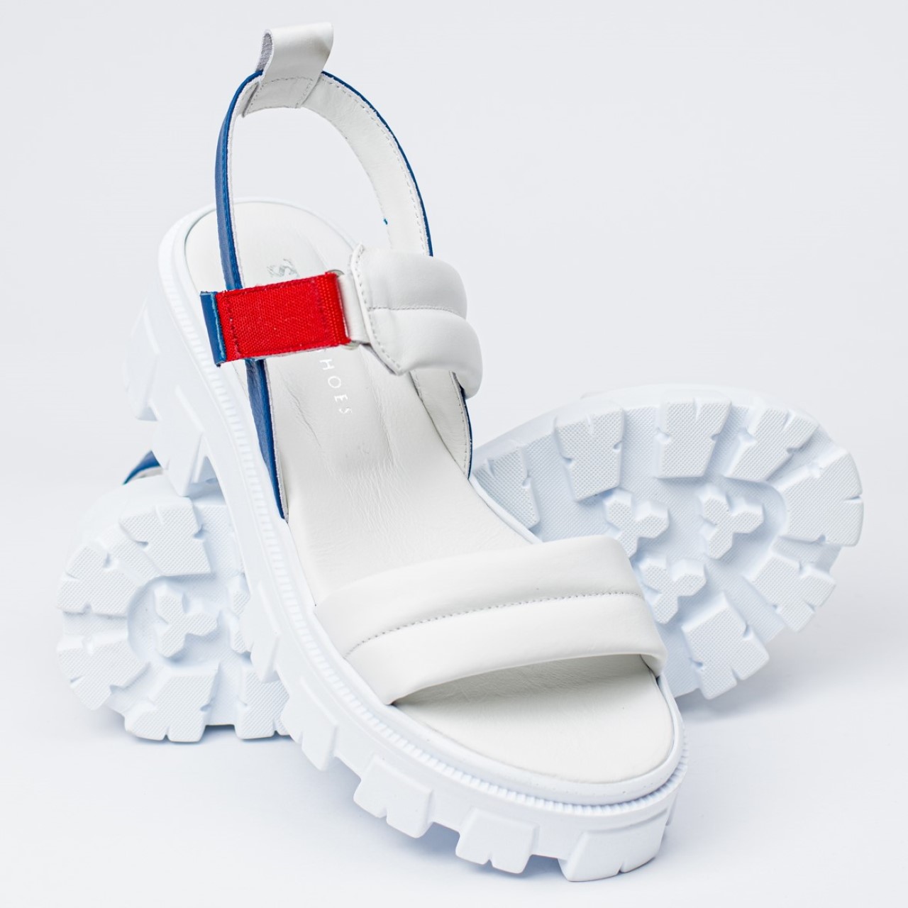 Сандали модел 21242 WHITE&BLUE